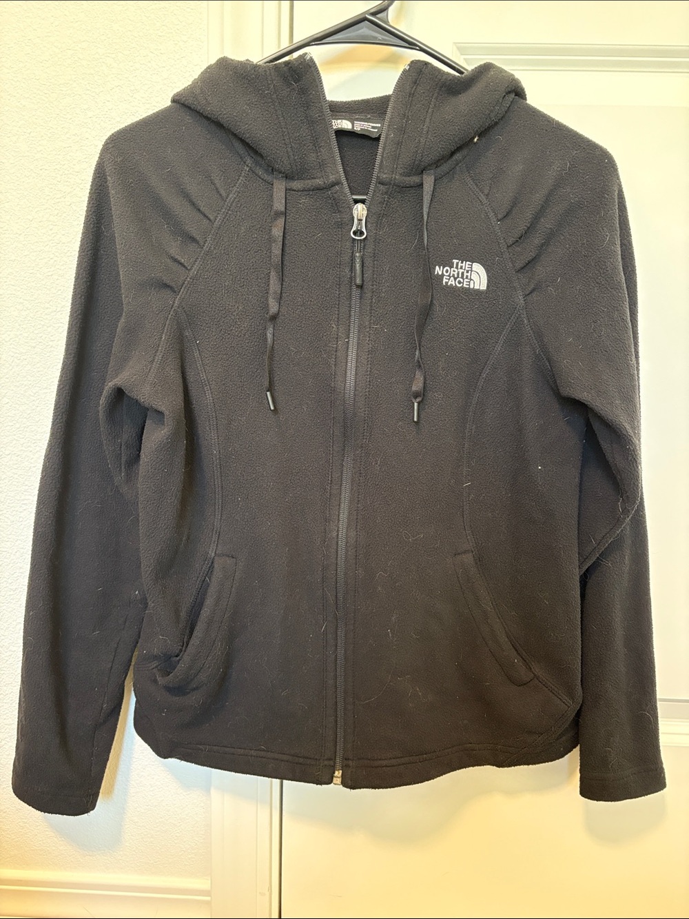 The North Face Black Hooded Fleece Jacket
